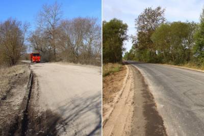 В Середкинской волости отремонтировали 800 метров дороги