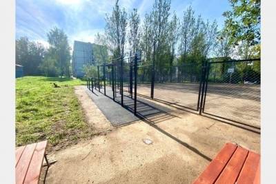 В Смоленске появилась новая спортивная площадка
