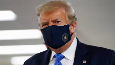 В Белом доме разъяснили, почему Трамп может не носить маску