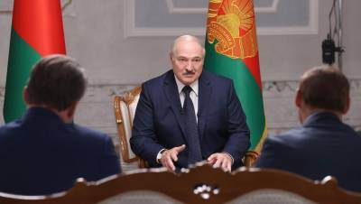 Лукашенко: в протестах в Белоруссии виноваты США