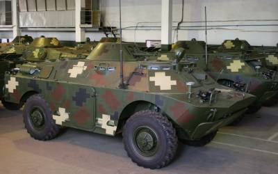Украинские военные получили 50 модернизированных бронемашин БРДМ-2: фото