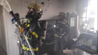 Пожар в Нетании: семья едва не сгорела из-за неисправного кондиционера
