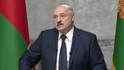 Александр Лукашенко дал интервью российским СМИ