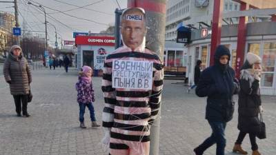Прокуратура просит ужесточить приговор по делу о "манекене Путина"