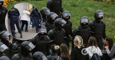 Задержания Минск: протестующих попытались отбить у ОМОНа - видео