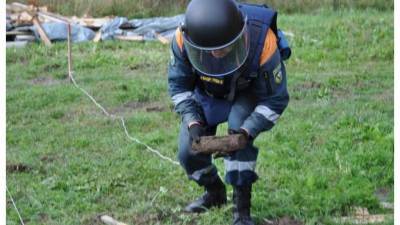 В Молодцово на месте участков для многодетных семей найдены 25 снарядов времен ВОВ