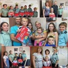 Ульяновские судебные приставы помогли детям собраться в школу