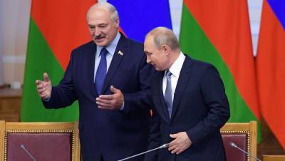 Названы темы переговоров Лукашенко и Путина