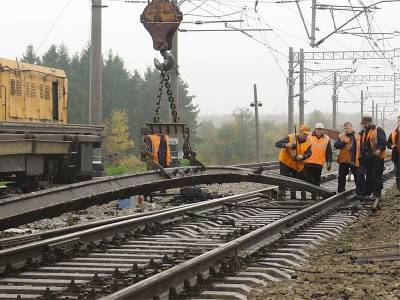 В Смоленской области отремонтировали более 200 км железных дорог