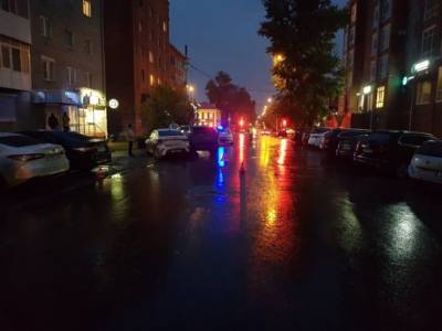 Тройное ДТП произошло в центре Томска. Есть пострадавший