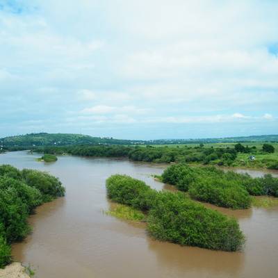 Река Раздольная в Приморье может выйти из берегов после паводка из-за тайфунов