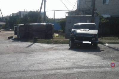 Не поделив дорогу в Волгоградской области, оба водителя попали в больницу