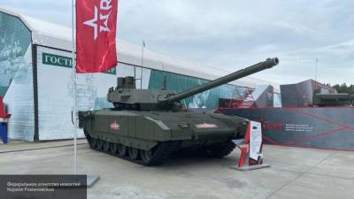 Габариты танка Т-14 "Армата" были рассекречены на форуме "Армия-2020"