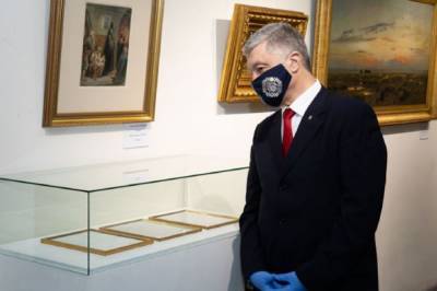 На коллекцию картин Порошенко наложили повторный арест, суд также арестовал "Кузню на Рыбацкой", - ГБР