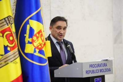 Генпрокурор Молдавии: Расследование резонансных дел стало опасным для жизни