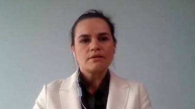 Тихановская обратилась к гражданам РФ: «Не поддавайтесь пропаганде»