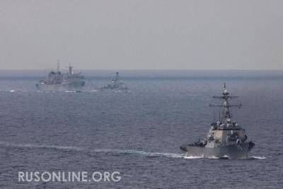 Российские боевые корабли сорвали штурм кораблями НАТО и США Северного морского пути
