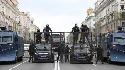 В МВД Белоруссии назвали число задержанных на протестах 8 сентября