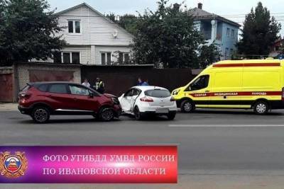 За прошедшие сутки в Ивановской области произошло два ДТП с пострадавшими
