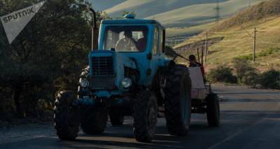 В армянском селе перевернулся трактор – водитель погиб на месте