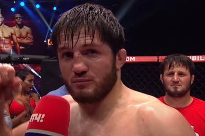 Боец ММА Алиасхаб Хизриев получил контракт с UFC