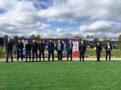 В Пажге Сыктывдинского района открыли новое футбольное поле