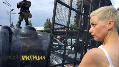Белорусскую оппозиционерку Марию Колесникову арестовали, она находится в СИЗО Минска