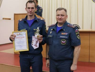 Лучшим пожарным Северо-Запада России стал Арсений Петров из Коми