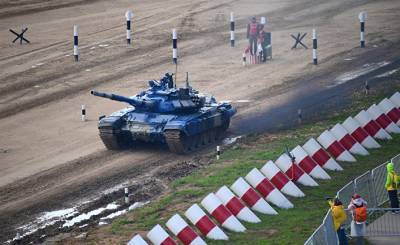 Wirtualna Polska (Польша): взгляните, как выглядел финал танкового биатлона в России