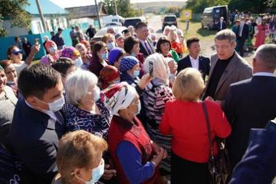 Радий Хабиров встретился с жителями Баймакского района