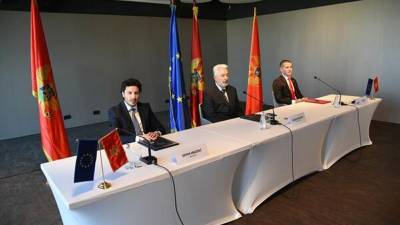 В Черногории договорились о принципах работы нового правительства