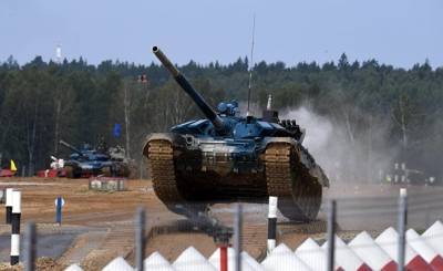 WP: взгляните, как выглядел финал танкового биатлона в России