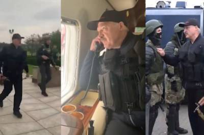 Лукашенко признался, зачем летал с автоматом во время митинга оппозиции