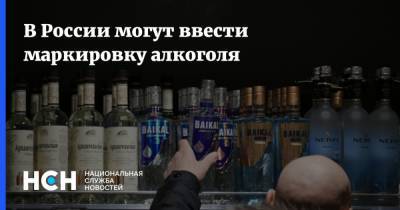 В России могут ввести маркировку алкоголя