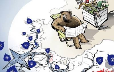 Агрессивные учения США и НАТО вблизи границ РФ могут разозлить русского медведя