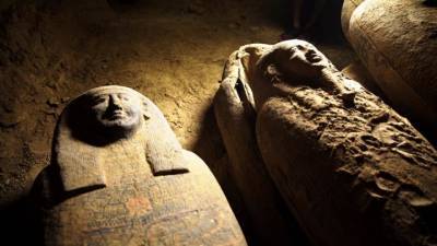 В Египте обнаружены сразу 13 нетронутых гробов возрастом 2500 лет