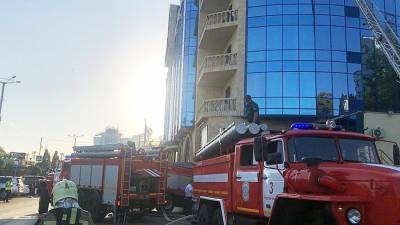 Гостиница Radisson загорелась в Ростове-на-Дону
