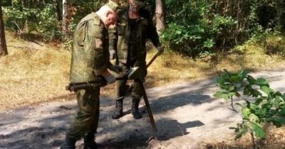 В лесу под Балтийском, где подорвались двое детей, нашли больше 800 боеприпасов
