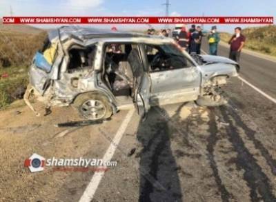 В Сюнике при не выясненных обстоятельствах разбился Subaru: Один человек погиб