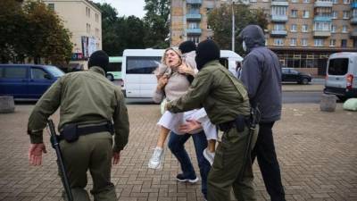 8 сентября в Беларуси задержали 120 демонстрантов, - МВД страны