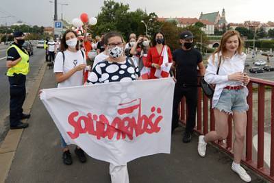 Польша открестилась от внешнего управления белорусскими протестами