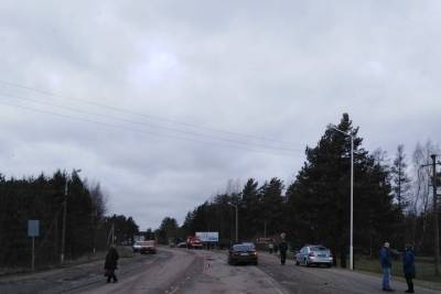 ДТП с участием легкового автомобиля произошло в Пушкиногорском районе