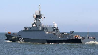 Корабль проекта «Буян-М» успешно провел стрельбы в Белом море