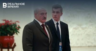 Сын Лукашенко побывал на матче минского «Динамо» против «Ак Барса»