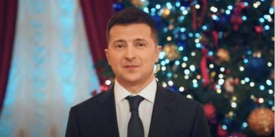 Зеленский призвал жителей Крыма и Донбасса встретить Новый год по украинскому времени