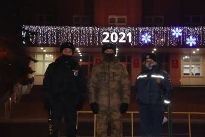 Новогодняя ночь на пл. Ленина в Чите прошла без происшествий - Росгвардия