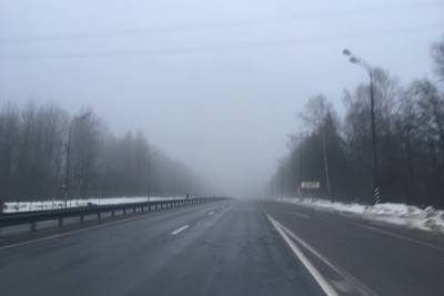 В первый день нового года в Смоленской области идет небольшой дождь
