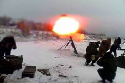 Оккупанты начали новый год с обстрелов на Донбассе