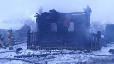 Тела взрослых и детей нашли в доме, сгоревшем в новогоднее утро в Чувашии