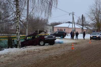 В Рязанской области «Жигули» врезались в дерево, погиб подросток